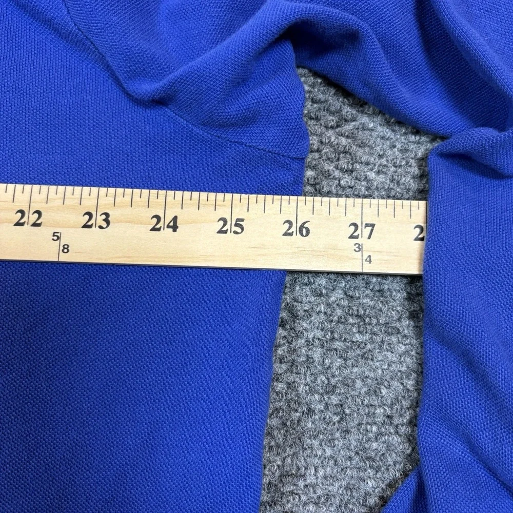 Polo Ralph Lauren Polo Shirt Mens XLT Tall Blue Pony Casual‎ Long Sleeve Cotton